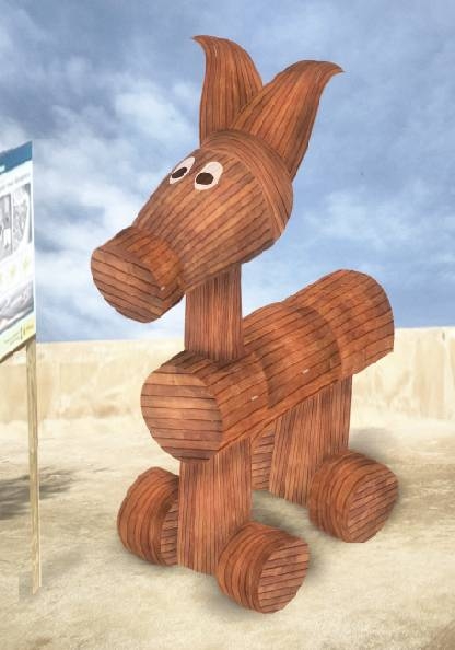 Creation of Wooden Animal: Step 8